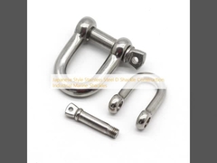 Japoński styl stali nierdzewnej D łańcuchy budowlane Przemysłowe łańcuchy morskie